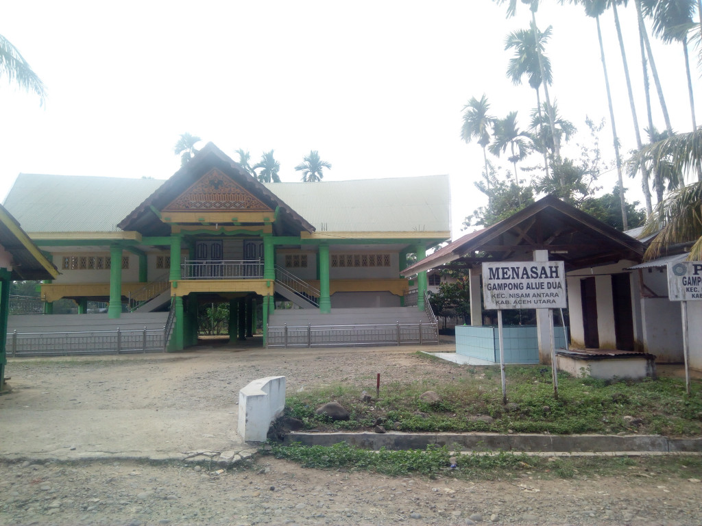 Menasah Gampong Alue dua, Kec Nisam Antara, Kab. Aceh Utara